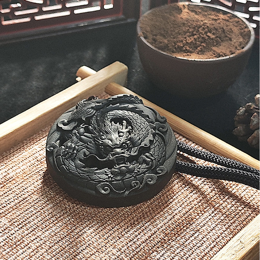 Black Long Ambergris Talisman